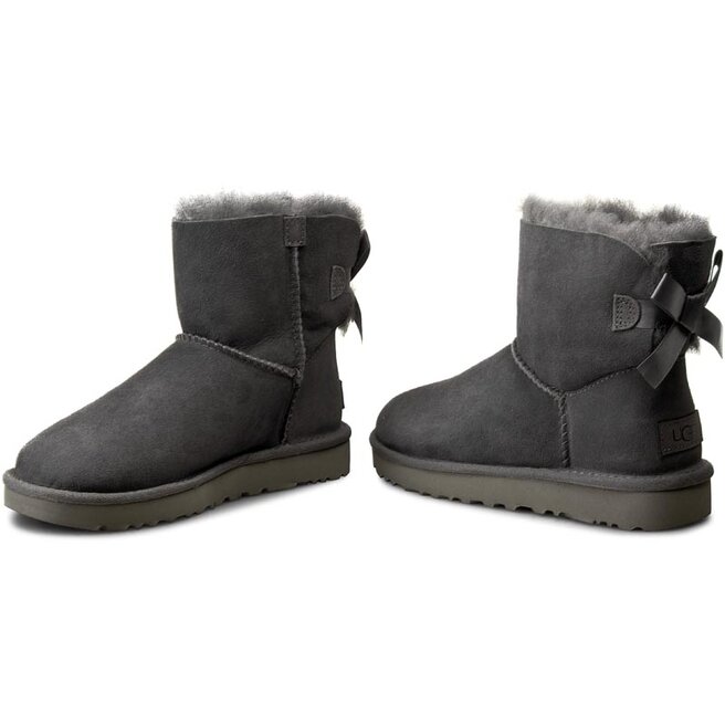 Ugg Pantofi Ugg W Mini Bailey Bow II 1016501 W/Grey