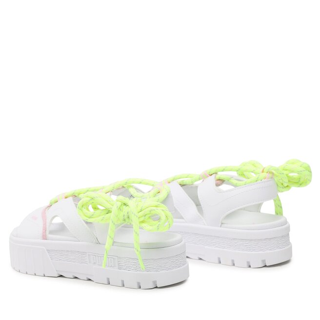 Puma Sandále Puma Mayze Pop 390638 PUMA White/Fast Yellow 01