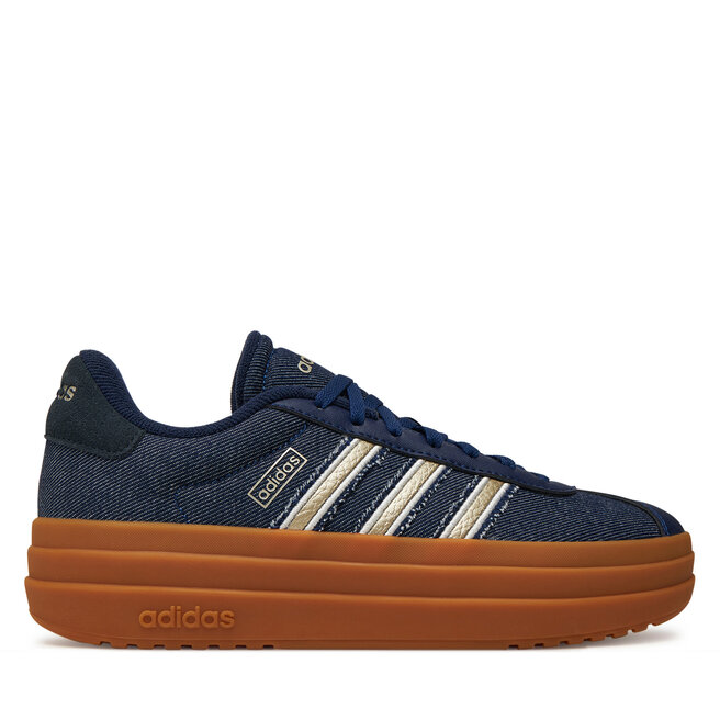Sneakersy adidas VL Court Bold - Granatowy