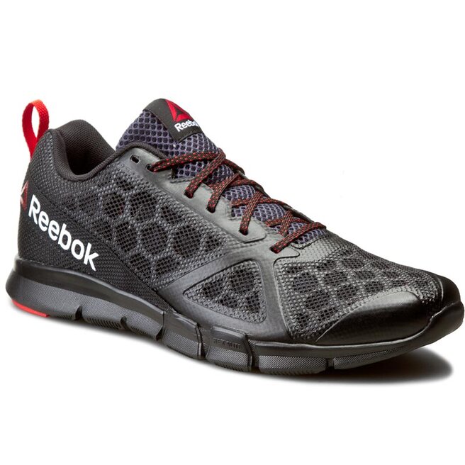 Scarpe Reebok Hexalite Tr AR2983 Black Smokey Black Red escarpe