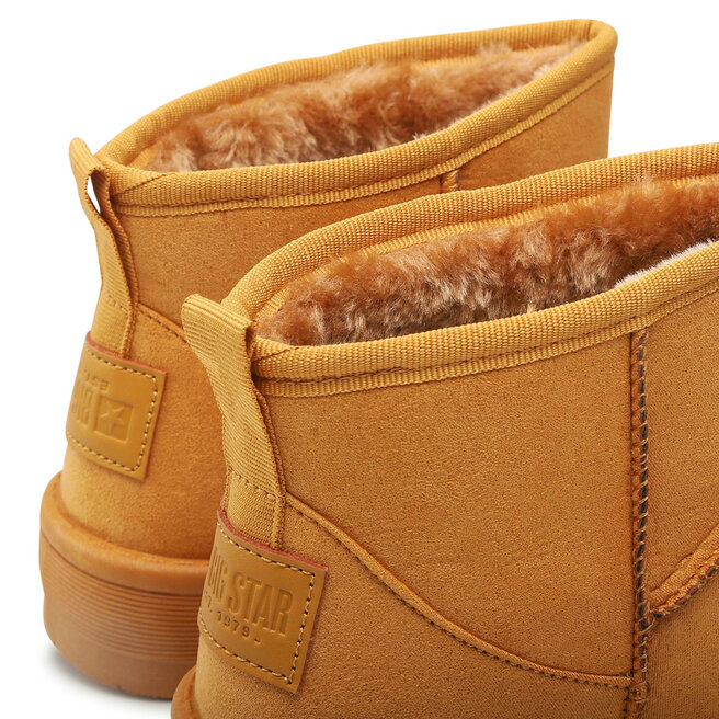 Big Star Shoes Boty Big Star Shoes KK274289 802 Camel