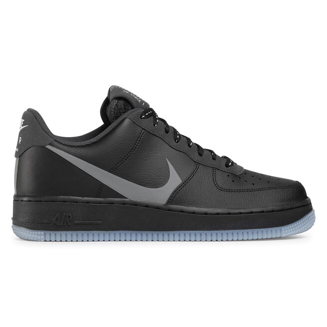 air force 1 07 black silver lilac anthracite