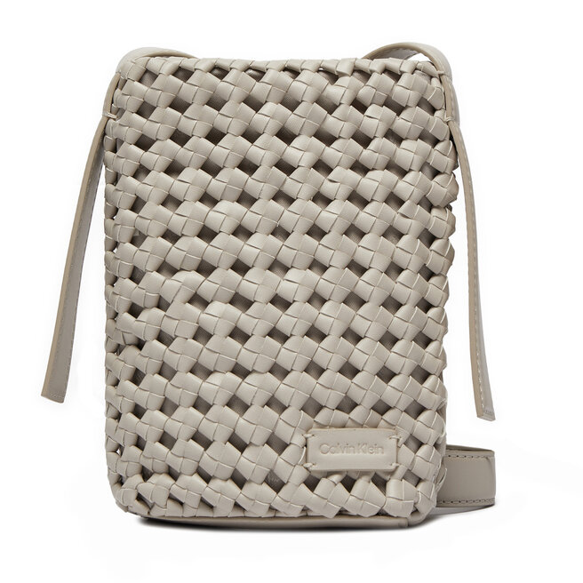 Torebka Calvin Klein Ck Braided Mini Bag - Szary