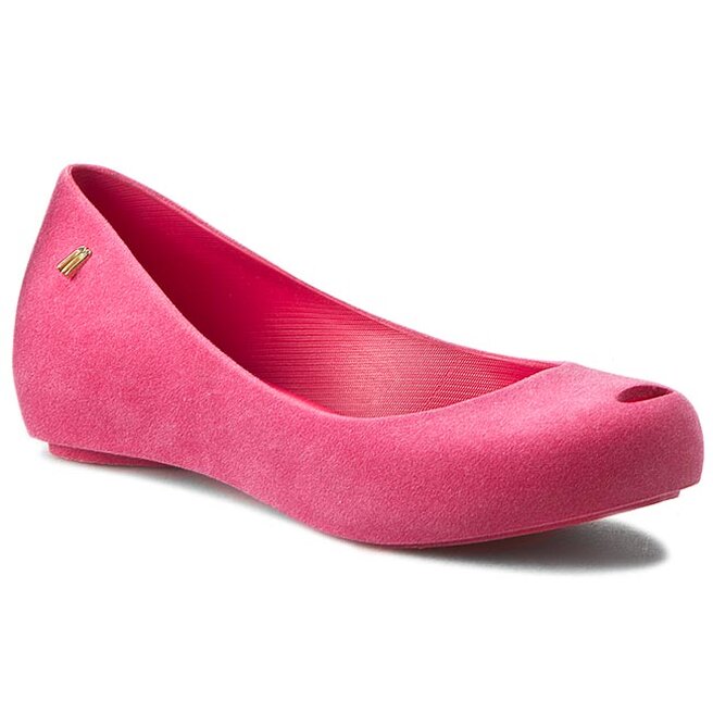 Ballerine Melissa Melissa Ultragirl Flocked Ad 31835 Pink 01148