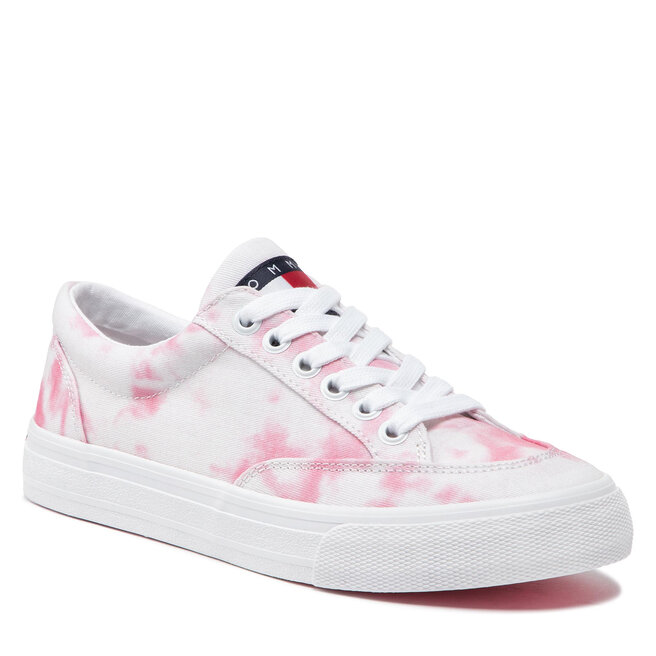 Sneakers Tommy Jeans Bloom Print Low Cut EN0EN01872 Fresh Pink/Tie Dye 0K7