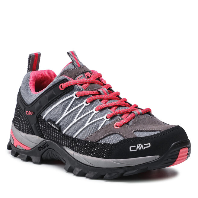 CMP Botas de trekking CMP Rigel Low Wmn Trekking Shoe Wp 3Q54456 Grey/Corallo 67UL