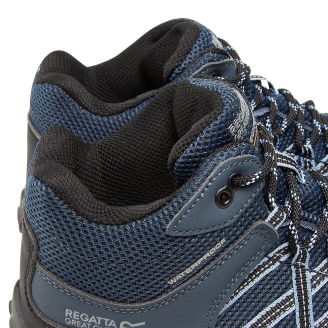 Regatta Scarpe da trekking Regatta Edgepoint Mid Wp RMF622 Brunswick Blue/Black GKH