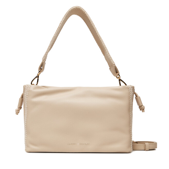 Torebka Tommy Hilfiger Th Soft Summer Mini Bucket - Beżowy