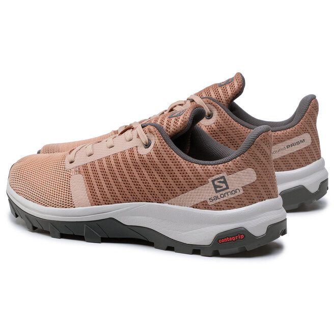 Salomon Trekingová obuv Salomon Outbound Prism W 412681 20 M0 Sirocco/Mocha Mousse/Alloy