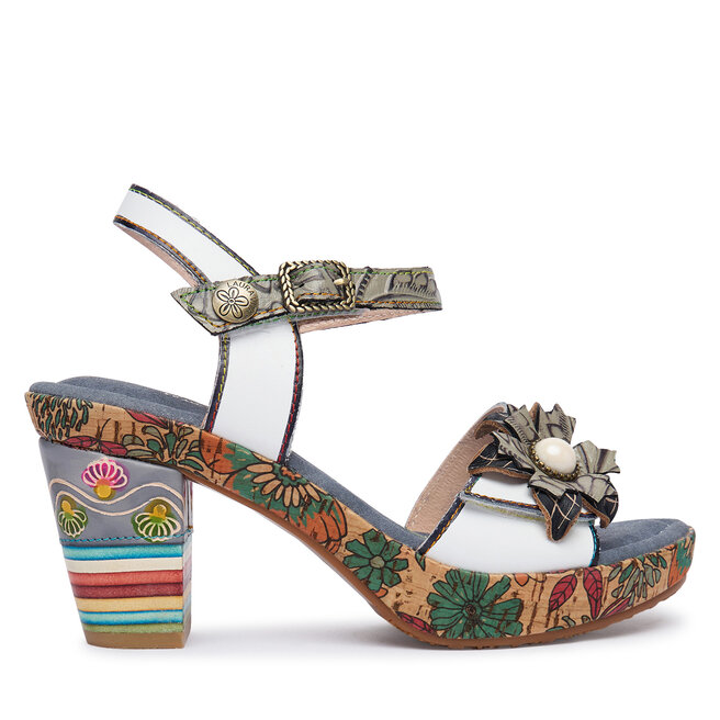 Sandały Laura Vita Nellao 31 Szary - kobiece