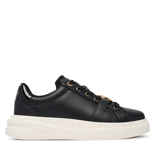 Sneakersy Guess FLFEZO LEA12 Czarny