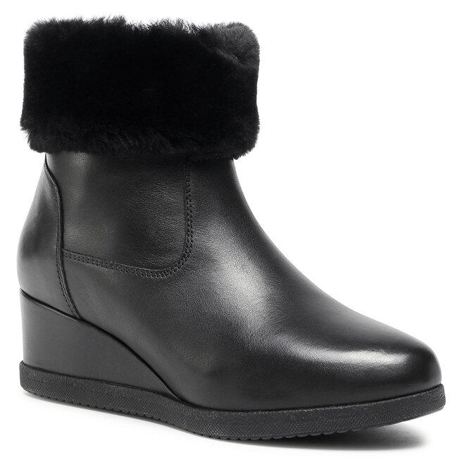 Geox Bokacsizma Geox D Anylla Wedge G D04LDG 00085 C9999 Black