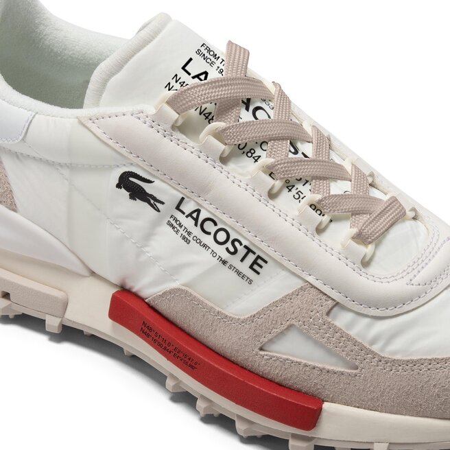 Lacoste Sneakersy Lacoste Elite Active 746SMA0008 Wht/Dk Grn 286