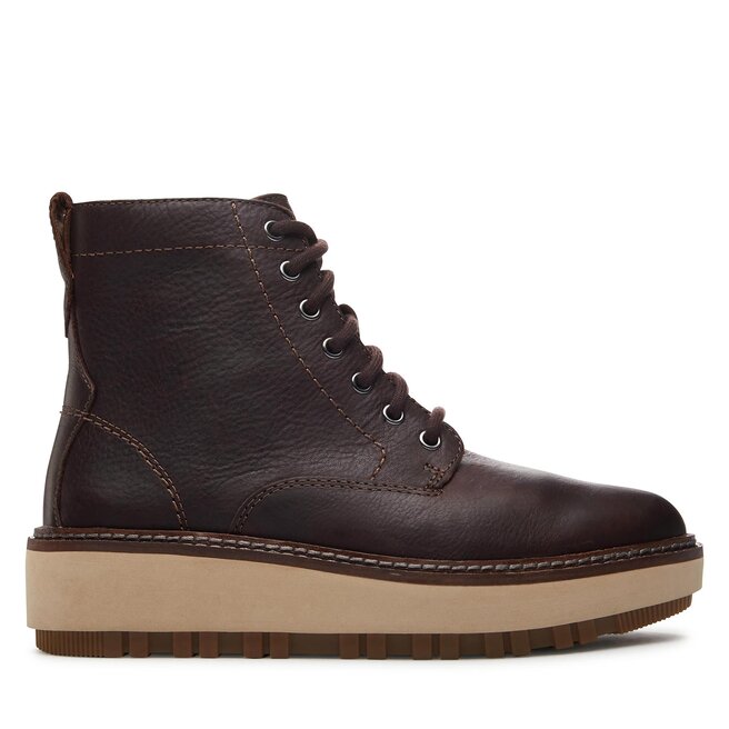 Botki Clarks Orianna W Lace - Brązowy