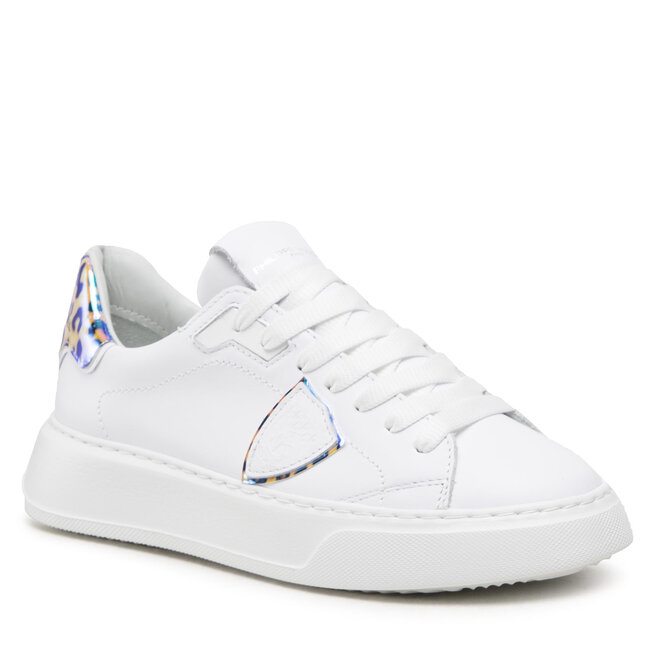 Sneakers Philippe Model Temple BTLD VA03 Blanc Beige Beige imagine noua gjx.ro