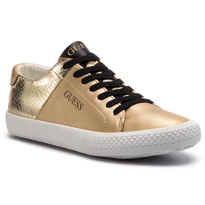 Sneakersy Guess FJLAR3 ELE12 OR/FLAX GOLD | eobuwie.com.pl