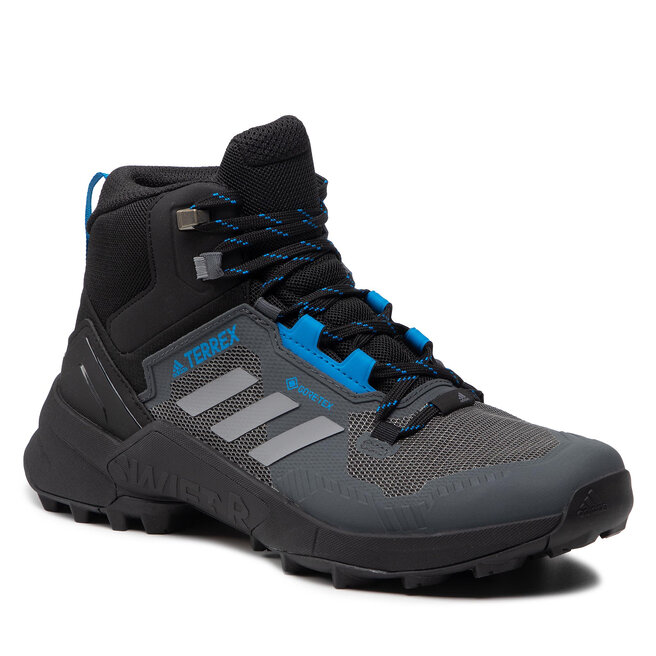 Pantofi adidas Terrex Swift R3 Mid Gtx GORE-TEX GZ0347 Core Black/Grey Three/Blue Rush