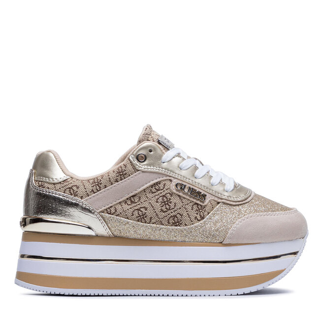 Sneakersy Guess Hansin2 FL5HNS - Złoty