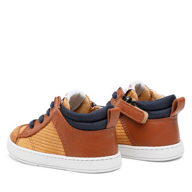 Pom d'Api Sneakers Pom d'Api Mousse Zip Trek N1SICT0401 Camel/Marine