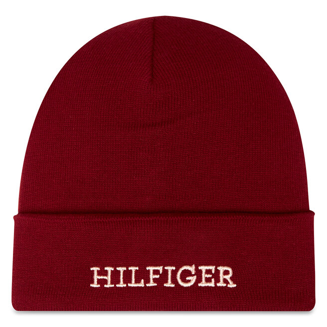 Czapka Tommy Hilfiger Corporate - Bordowy