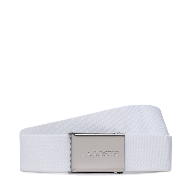 Lacoste Мъжки колан Lacoste RC2012 Bright White 001