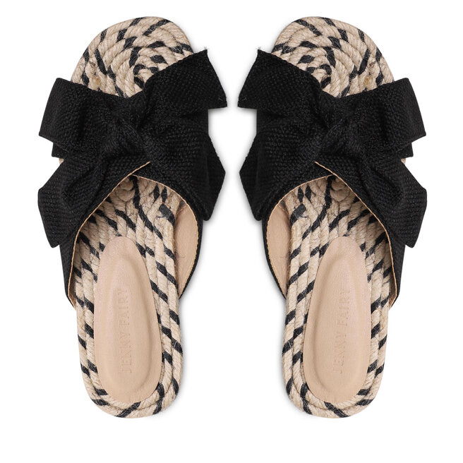 Jenny Fairy Espadrilky Jenny Fairy WSS20482-02 Black