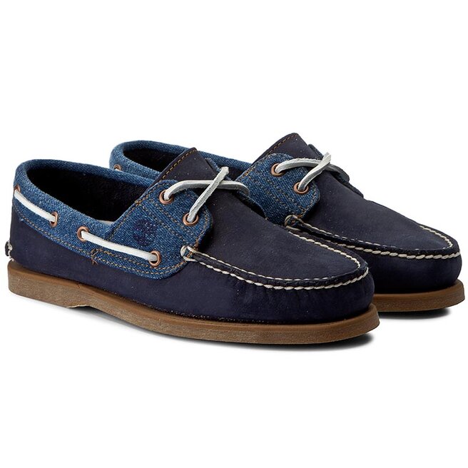 Mocassini Timberland Classic Boat A1H5P Blu escarpe