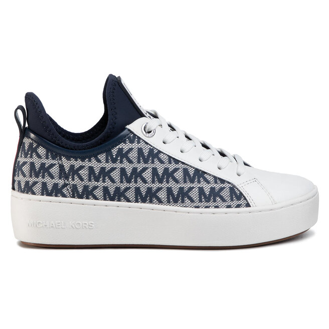 MICHAEL Michael Kors Ace Lace Up 43R0ACFS2Y Ivory Denim
