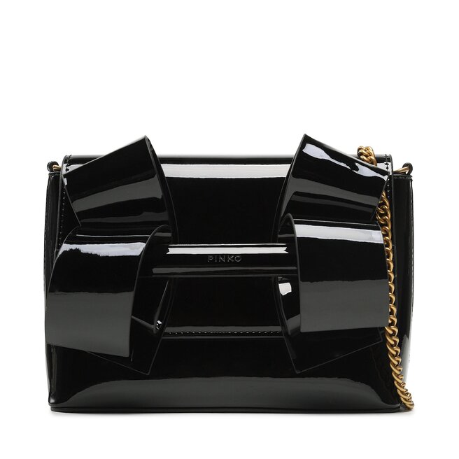 Pinko Handtasche Pinko Aika Clutch Mini PE 23 PLTT 100385 A0QM Black Z99Q