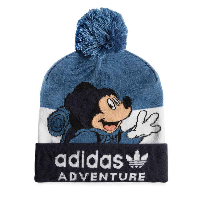 adidas Căciulă adidas Beanie HK4925 altered blue/altered blue/off white