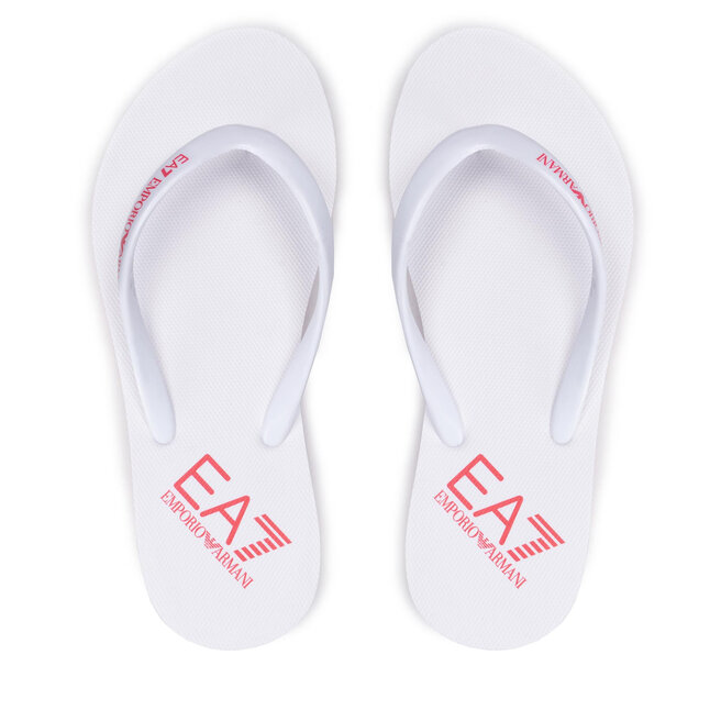 EA7 Emporio Armani Джапанки EA7 Emporio Armani XFQ013 XK085 Q718 White/High Risk