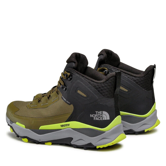 The North Face Trekking The North Face Vectiv Exokoris Mid Futurelight NF0A4T2UWMB-070 Military Olive/Tnf lack