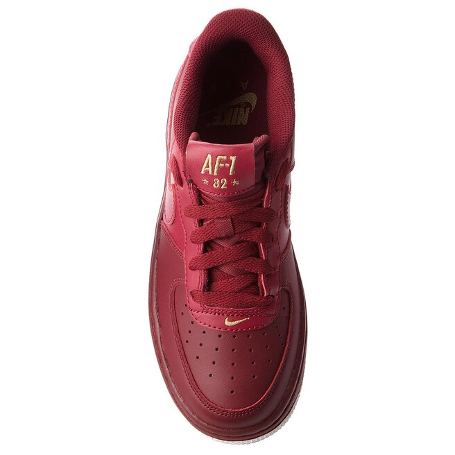 Team red af1 best sale