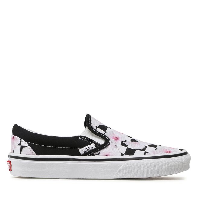 Vans Tenisky Vans Classic Slip-On VN0A5JLXBM81 Hibiscus Check Black