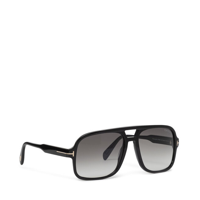Okulary przeciwsłoneczne Tom Ford Falconer - 01B Czarny