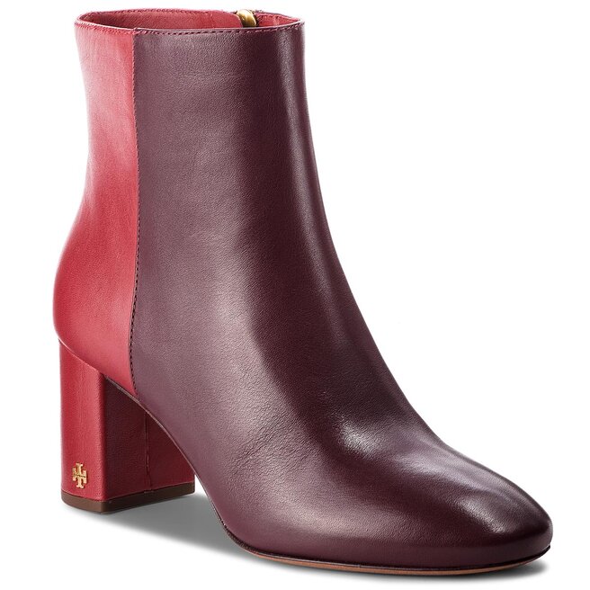 Botines Tory Burch Brooke 70mm Bootie 46063 New Claret Dark