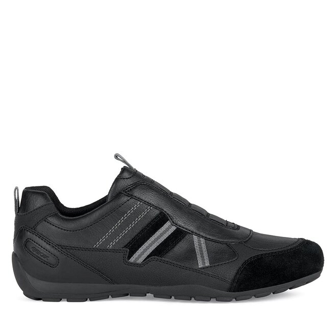 Sneakersy Geox U Ravex U043FB 0PTEK C9270 Czarny - męskie