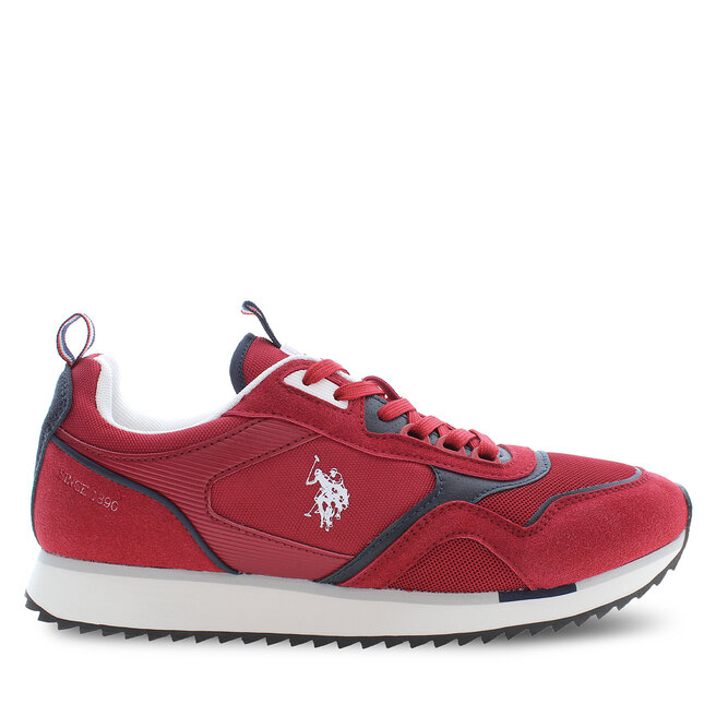 Sneakersy U.S. Polo Assn. Ethan - Czerwony