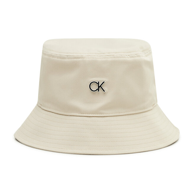 Calvin Klein Klobouk Calvin Klein Outlined Bucket K50K508253 Stony Beige ACE