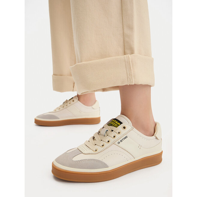 Sneakersy G-Star Raw CEO-STAR-01 Beżowy - kobiece
