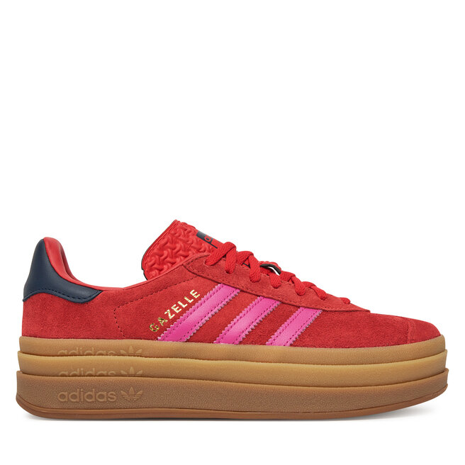 Sneakersy adidas Gazelle Bold - Czerwony