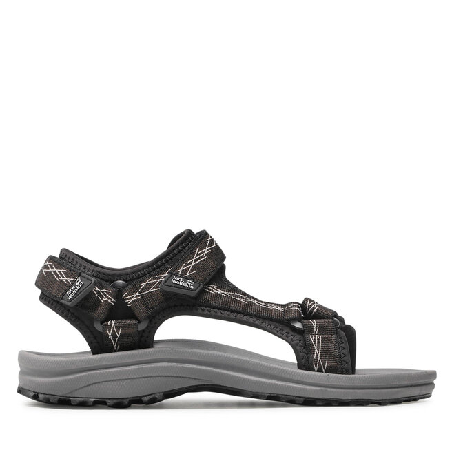 Jack Wolfskin Сандали Jack Wolfskin Wave Breaker W 4050291 Black/Grey