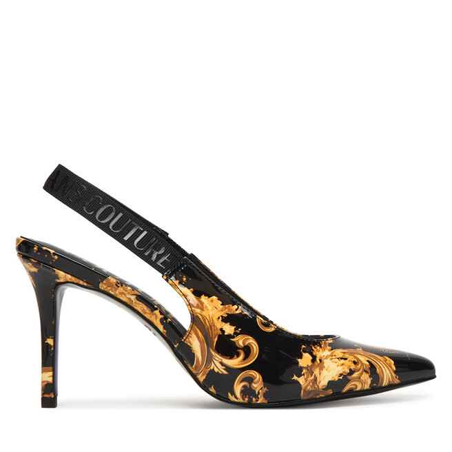 Szpilki Versace Jeans Couture 80VA3S52 ZS366 G89 Czarny - kobiece