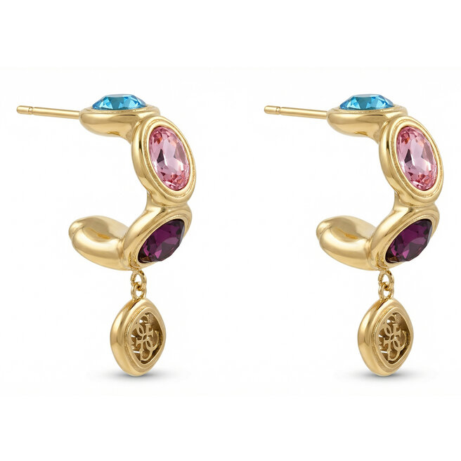 Kolczyki Guess JUBE05 571JW Złoty -