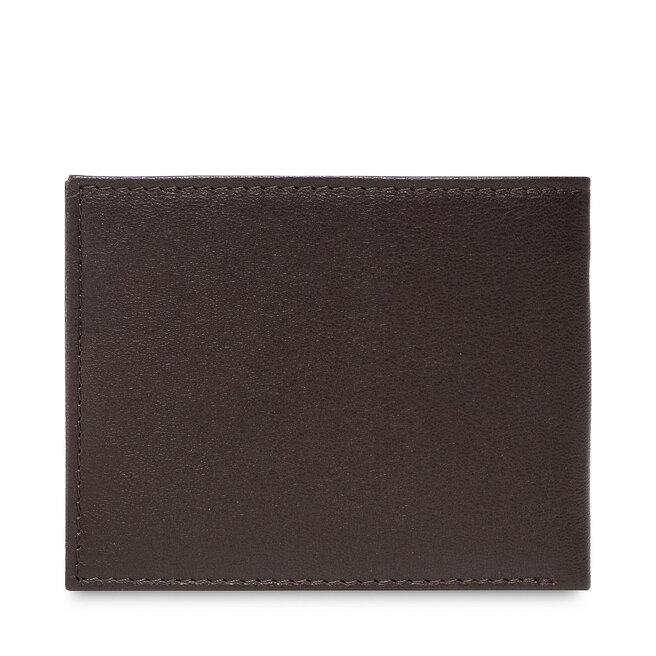 polo brown wallet