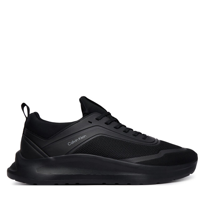 Sneakersy Calvin Klein Light Eva Run Lace Sock Mm HM0HM02164 Czarny - męskie