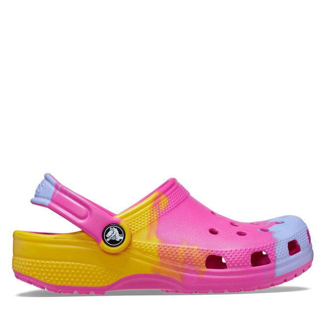 Klapki Crocs Classic Ombre Clog T - Różowy