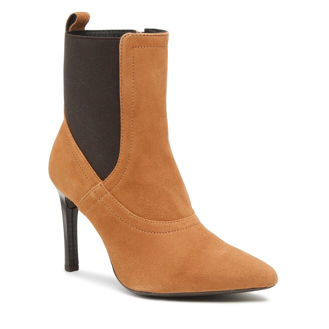 Botine Geox D Faviola B D268UB 00021 C6001 Cognac