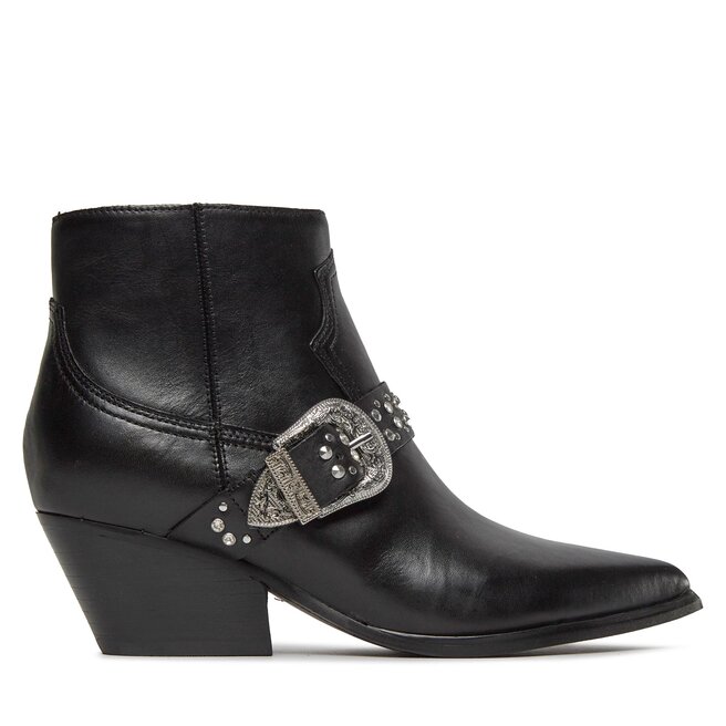 Botki Guess Hermine FL7HRM - Czarny