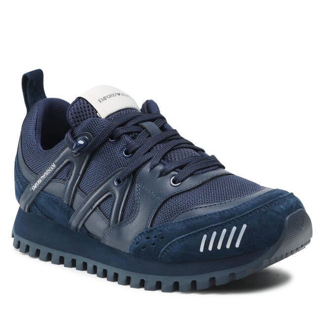 Sneakers Emporio Armani X4X555 XM996 Q847 Blue/Blue/Blue/Blue Armani imagine noua